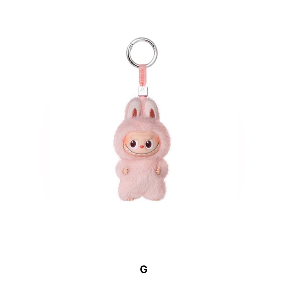 'G’ Vinyl Plush Pendant - POP MART Labubu THE MONSTERS Pin for Love Series NIB